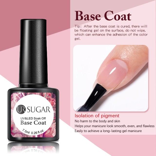 Brown Blue Gel Nail Polish UV LED Autumn Winter Series Matte And Glossy Colors Elegant Stylish Design For Womens