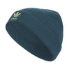 adidas Originals Unisex Kids Trefoil Beanie Arctic Night Blue/Pulse Yellow One Size