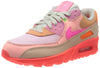 Nike Womens Air Max 90 Bright Crimson/Pure Platinum 12