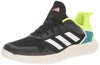 adidas Mens Defiant Speed Sneaker Core Black/White/Lucid Lemon 9