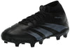 adidas Unisex Predator 24 League Firm Ground Sneaker Black/Carbon/Black 10.5 US Men