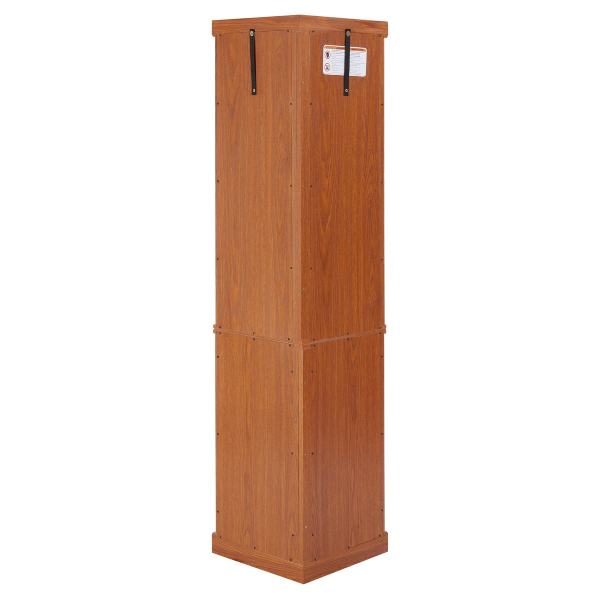 Corner Lighted Curio Cabinet Corner Glass Cabinet Lighted Curio Cabinet Corner Display Case for Living Room, Curio Cabinet, Antique collection, Wine,Bar Glass Storage Light Included,Dark oak