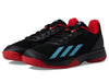adidas Courtflash Tennis Shoe Black/Preloved Blue/Better Scarlet 13.5 US Unisex Little Kid