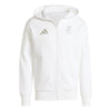 adidas Mens Real Madrid Anthem Jacket White XX-Large