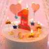 Cake Topper Baby Bathing Oversized Number 1 Year Old Baby Birthday Candle Birthday Candle Cute Cake Candle Decoration Number Children Happy Birthday Candle Insert Creative Party Dessert Table Candle