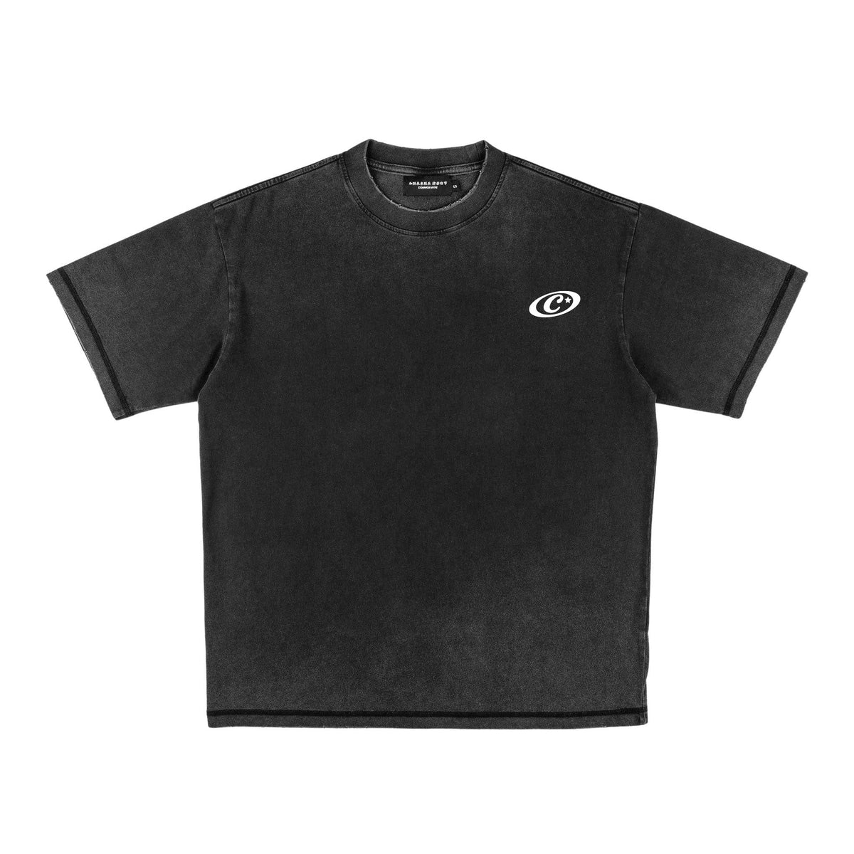 Compliments When Can I See You Black Vintage Tee