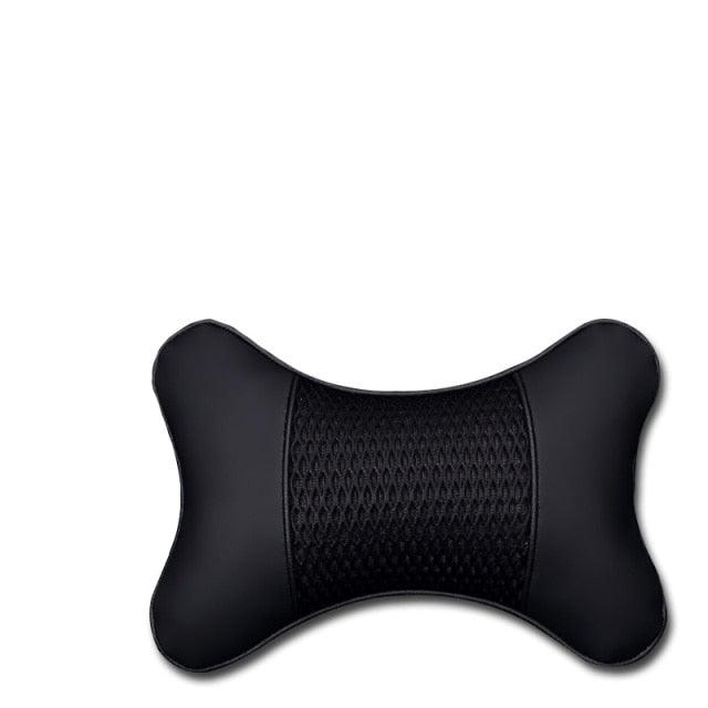 Car Neck Pillows Headrest Relief Filled Fiber Universal Car Pillow Both Side Pu Leather 1pcs Pack Headrest For Car Neck Pillows Both Side Pu Leather Headrest Head Pain Relief Filled Fiber Universal Car Pillow Neck Pillow Softness Car Headrest Pillow