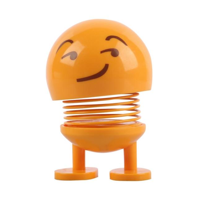 Car Ornaments Bobblehead Nod Dolls Cute Cartoon Funny Wobble Head Robot Lovely Car Dashboard Decoration Auto Facial Expression Shaking Head Toys Car Ornaments Bobblehead Nod Dolls Cute Cartoon Funny Wobble Head Robot Lovely Car Dashboard Decor