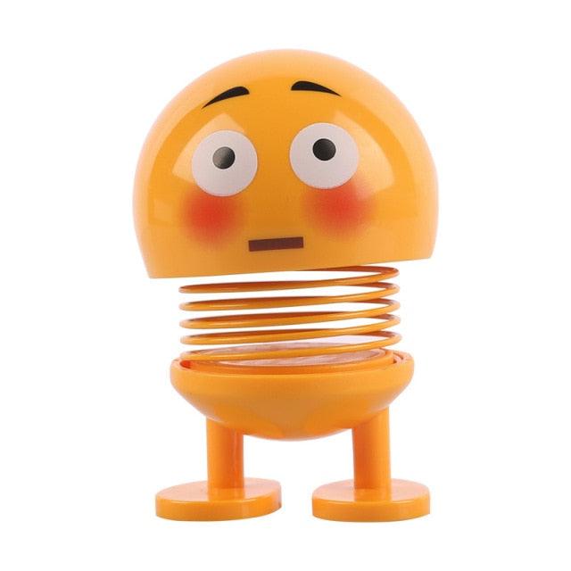 Car Ornaments Bobblehead Nod Dolls Cute Cartoon Funny Wobble Head Robot Lovely Car Dashboard Decoration Auto Facial Expression Shaking Head Toys Car Ornaments Bobblehead Nod Dolls Cute Cartoon Funny Wobble Head Robot Lovely Car Dashboard Decor