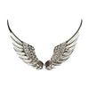Car Stickers Metal 3D Double-sided Tape Stick 1 Pair Gold Sliver Wing Decals Decorations Emblem Logo Badge Bumper Trunk Tailgate Window Angel Wings Emblem 3D Metal Car Auto Symbol Motorcycle Car Styling Tools Accessories