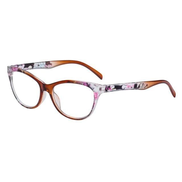 Cat Eye Reading Glasses Women Men Light Weight Presbyopic Reading Glasses Designer Cat Eye Frame Ladies Computer Readers Anti Glare UV Ray Eyeglasses Diopter Presbyopia Eyewear +1.00~+4.0