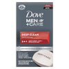 Dove Men+Care Body Soap and Face Bar More Moisturizing Than Bar Soap Deep Clean Effectively Washes Away Bacteria Nourishes Your Skin 3.75 Ounce (Pack of 6)