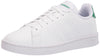 adidas Mens Advantage Racquetball Shoe White/White/Green 14