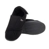 Happy Touch Diabetic Slippers For Women Lymphedema Shoes Edema Shoes For Swollen Feet Indoor and Outdoor Diabetic Velcro Slippers For Women Non Slip House Slippers For Woman (Black 8)