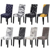 Chair Covers For Dining Room Stretch Spandex Removable Washable Anti-dust Seat Slipcover Multicolor  Chair covers  Chair Covers For Dining Room With Printed Patterns Easy Slip-on Stretchy Dining Room Chair Covers