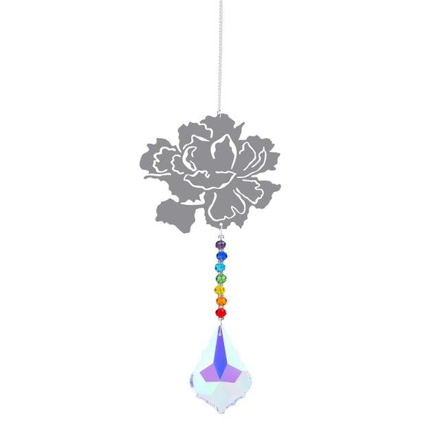 Chandelier Crystals Ball Prism Pendant Maker Sun Catcher Crystal Rainbow Maker Drops Hang for Window Home Decor Car Charms Hanging  Wind Chimes Hanging Ornament Garden Decor