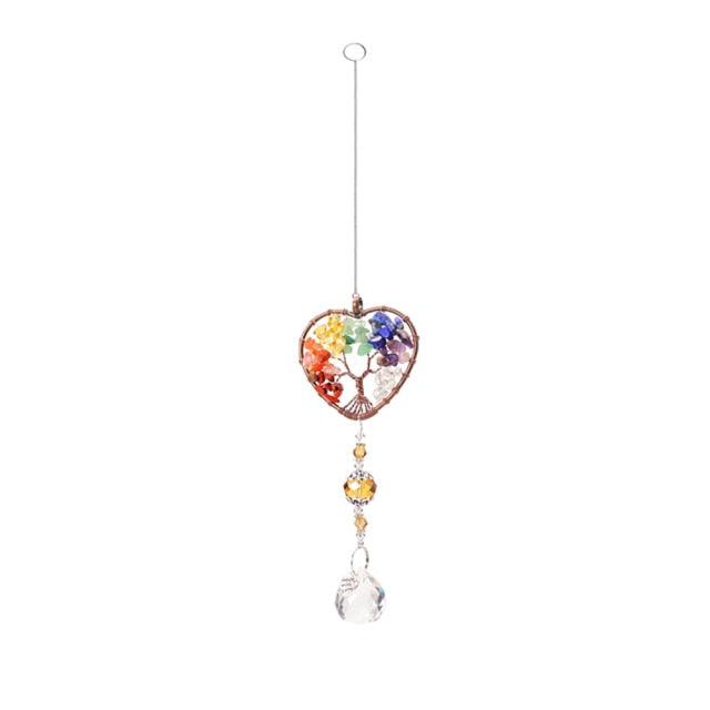 Chandelier Crystals Ball Prism Pendant Maker Sun Catcher Crystal Rainbow Maker Drops Hang for Window Home Decor Car Charms Hanging  Wind Chimes Hanging Ornament Garden Decor