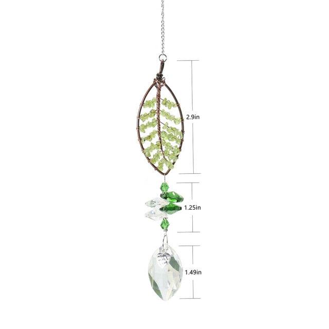 Chandelier Crystals Ball Prism Pendant Maker Sun Catcher Crystal Rainbow Maker Drops Hang for Window Home Decor Car Charms Hanging  Wind Chimes Hanging Ornament Garden Decor