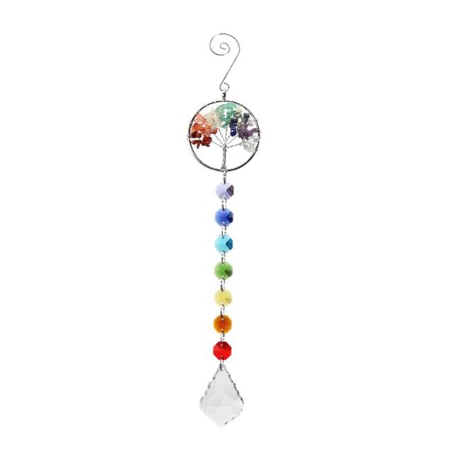 Chandelier Crystals Ball Prism Pendant Maker Sun Catcher Crystal Rainbow Maker Drops Hang for Window Home Decor Car Charms Hanging  Wind Chimes Hanging Ornament Garden Decor