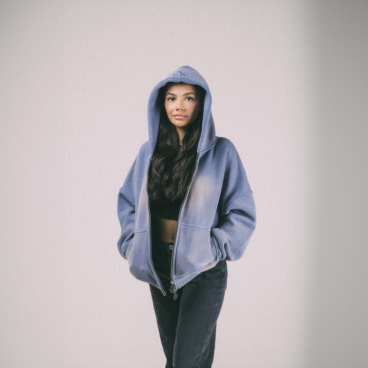 Common Hype Zip-Up Blue