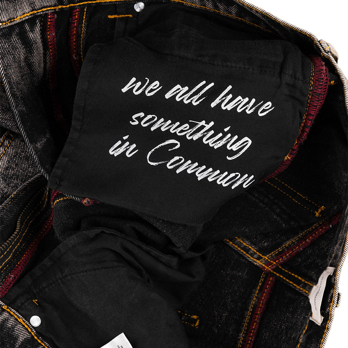 Commons Studios ‘Star’ Washed Denim Short Charcoal