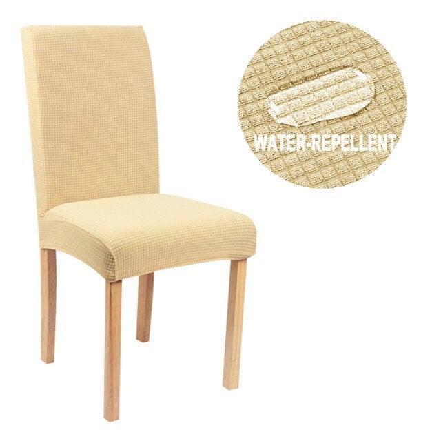 Cheap Waterproof Chair Cover Elastic Spandex Chair Covers for Dining Room Kitchen Stretch Chair Slipcover High Back Chair Covers For Dining Room Dining Kitchen Stretch Decorative Waterproof Spandex Chair Protectors Cover