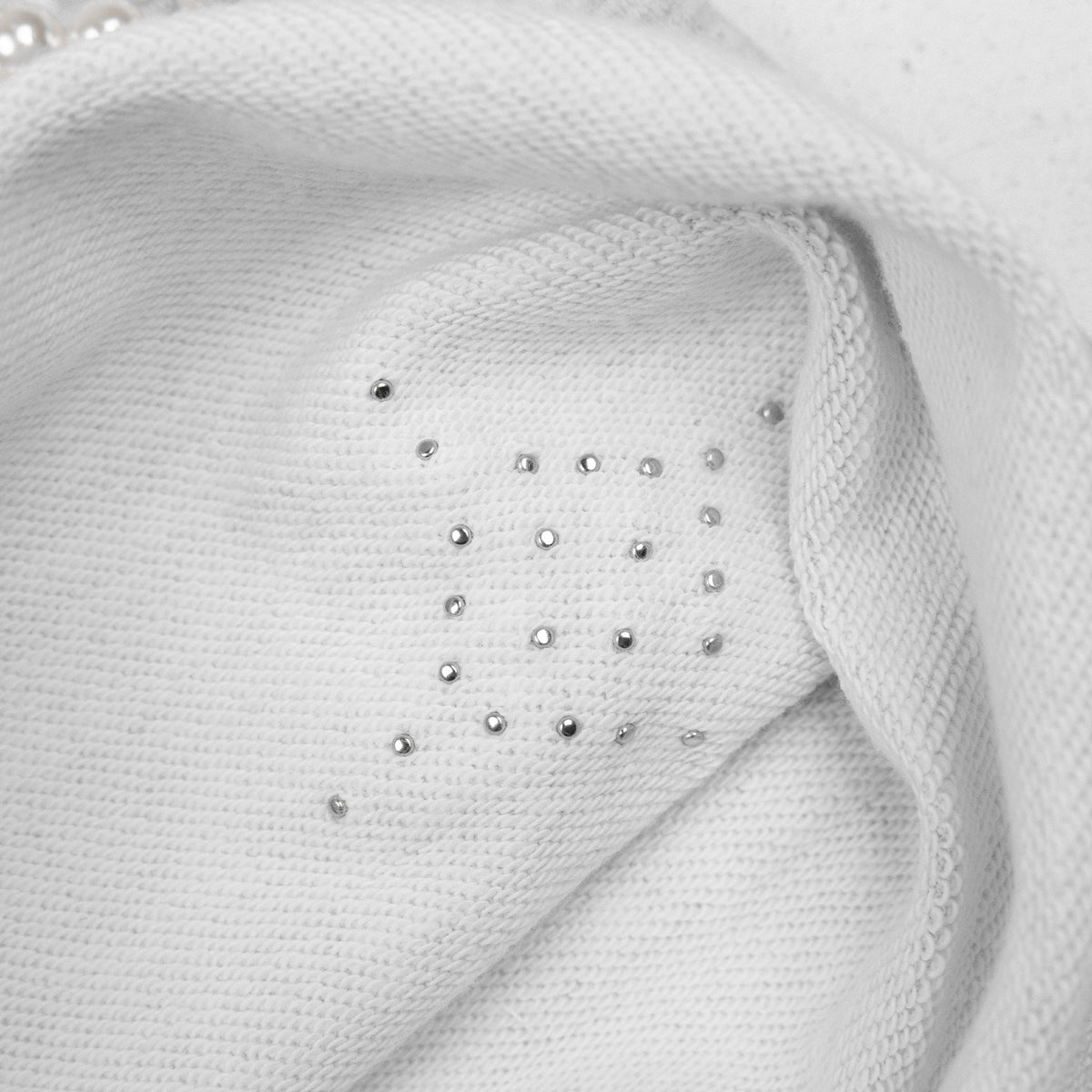 Commons Pearled Star Sweatshort Heather Grey