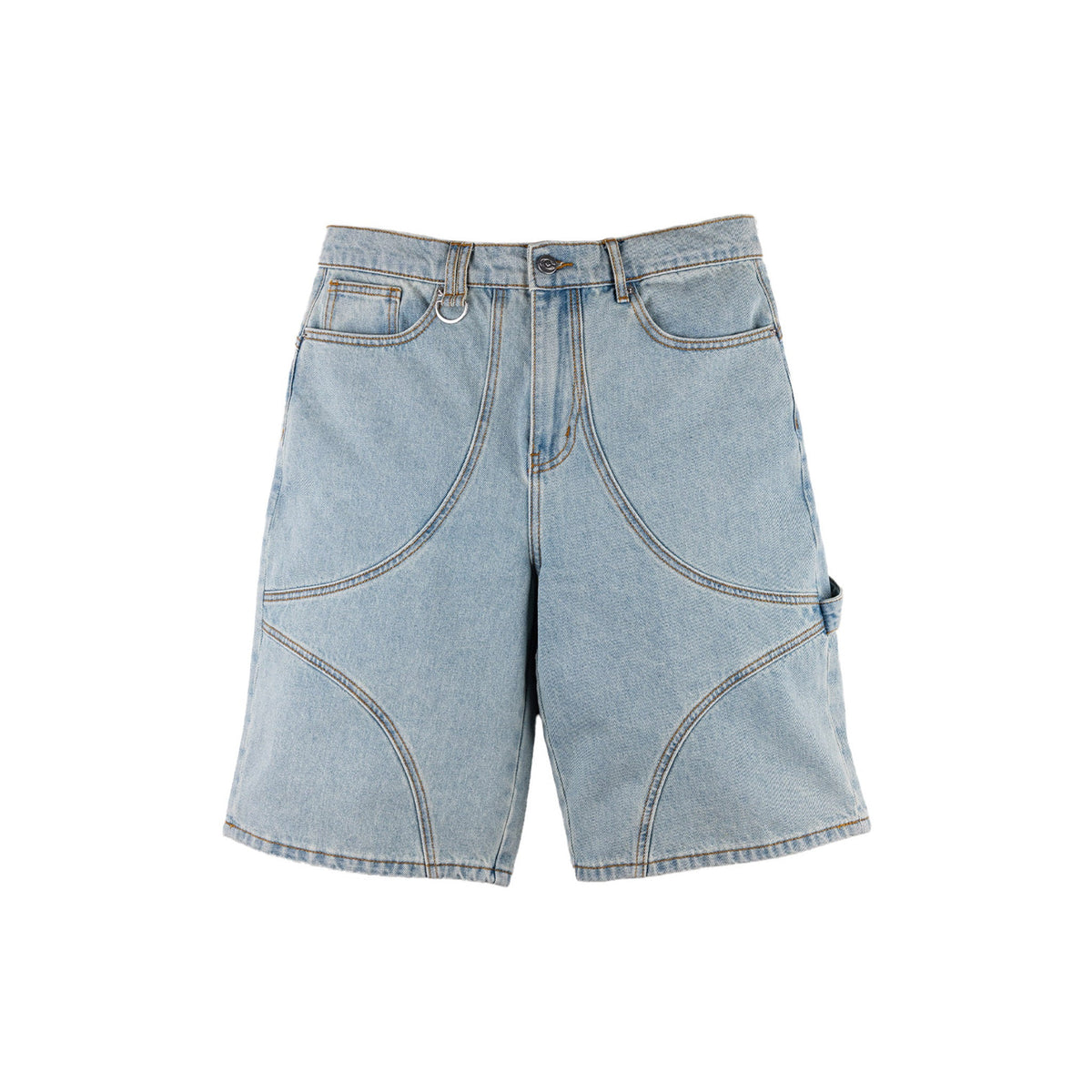 Commons Studios ‘Star’ Washed Denim Short Iceberg