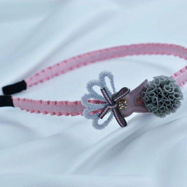 Children's Headdress Hair Hoop Hand-Woven Flower Headband Korean Exquisite Little Princess Head Flower Pupil Hair Gorgeous Hair Accessories For Women