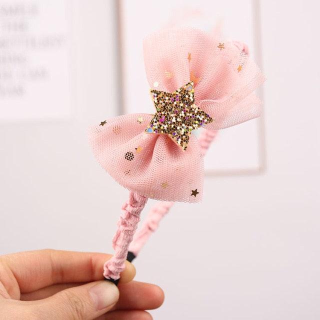 Children's Headdress Hair Hoop Hand-Woven Flower Headband Korean Exquisite Little Princess Head Flower Pupil Hair Gorgeous Hair Accessories For Women
