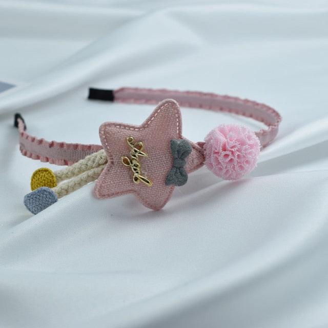 Children's Headdress Hair Hoop Hand-Woven Flower Headband Korean Exquisite Little Princess Head Flower Pupil Hair Gorgeous Hair Accessories For Women