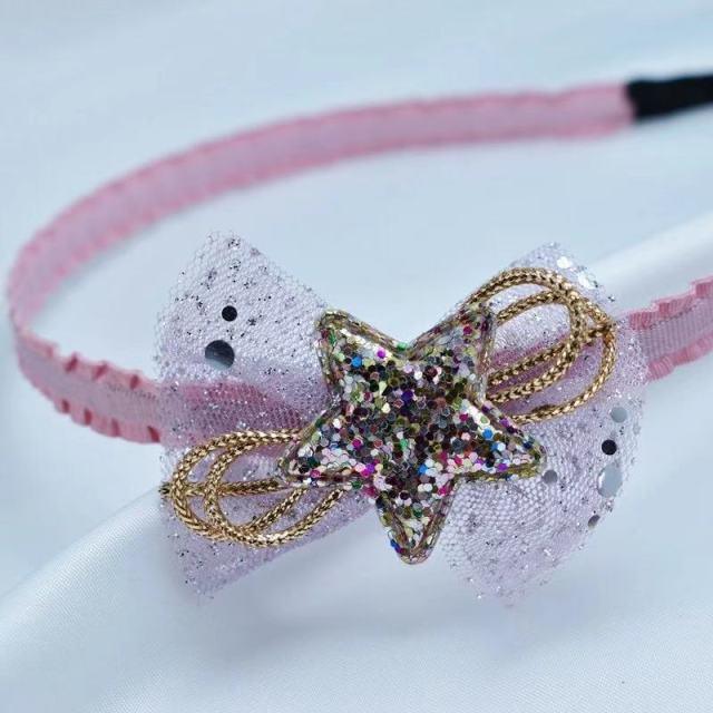 Children's Headdress Hair Hoop Hand-Woven Flower Headband Korean Exquisite Little Princess Head Flower Pupil Hair Gorgeous Hair Accessories For Women