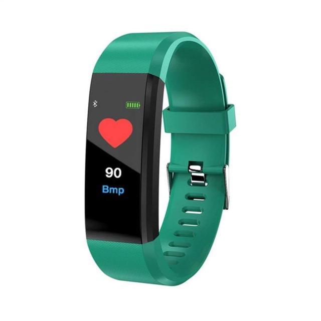 Childrens Sports Watch LED Display Touch Color Screen Top Electronic Watch Waterproof Heart Rate Pedometer Fitness Tracker Heart Rate Sleep And Stress Monitoring Water Resistant Fitness Watch