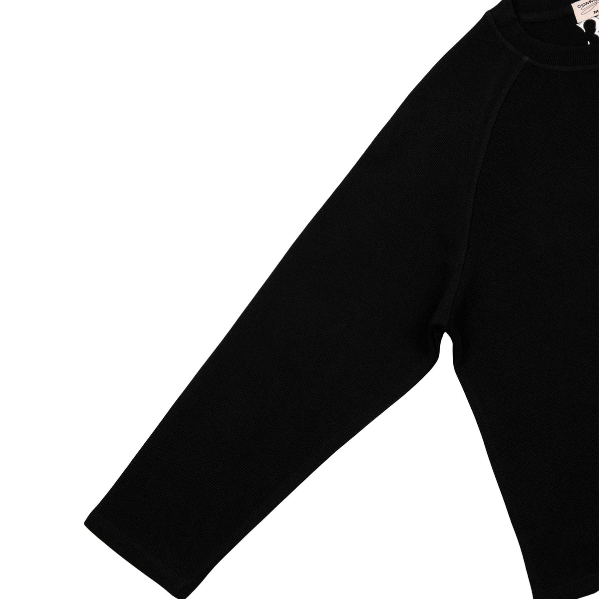 Commons Thermal Long Sleeve Tee Black
