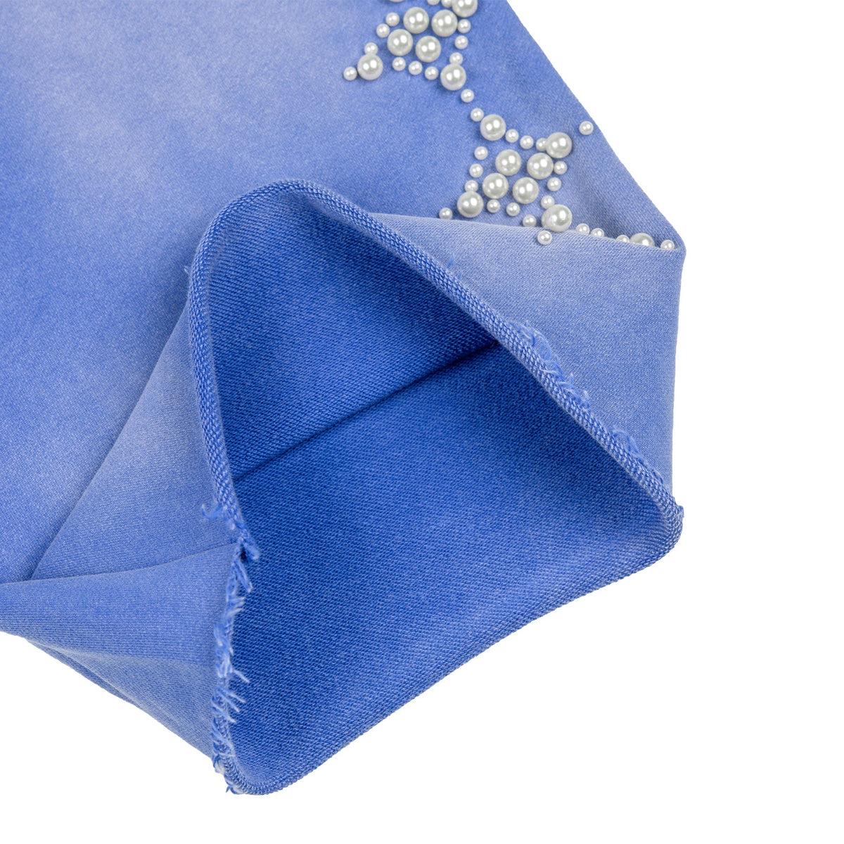 Commons Pearled Star Sweatshort Royal Blue