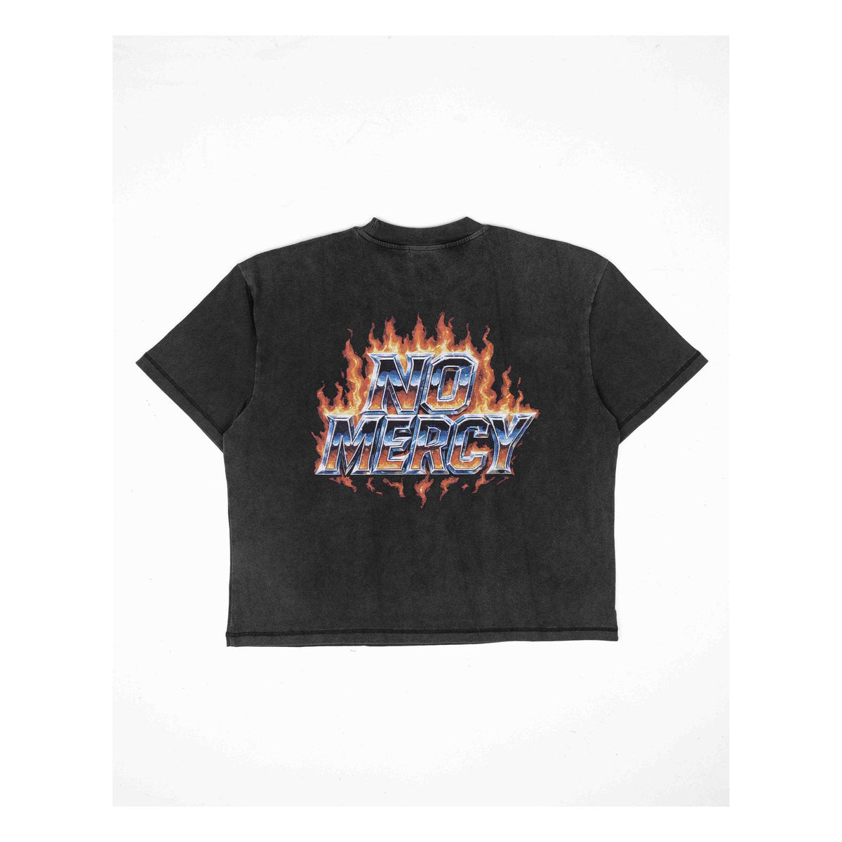 Commons No Mercy Fire and Ice Tee Vintage Black