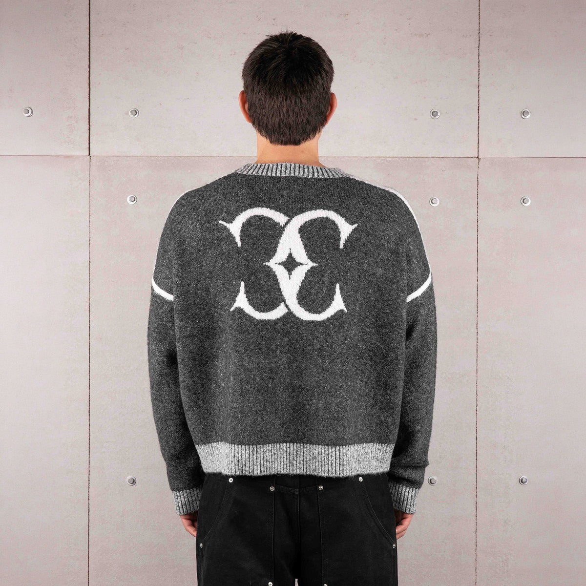 Commons Pullover Knit Forrest Charcoal