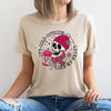It's Cold Outside Skeleton Heart Valentine's Day Romantic Gothic Edition Graphic Tee
