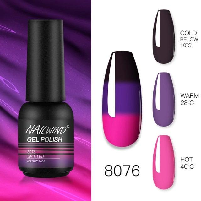 Colorful Glossy Gel Nail Polish 8ml Modern Permanent UV LED Nails Gel Luxury Fashion For Women and Girls Shine Design
