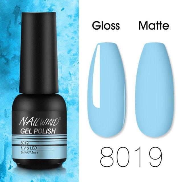 Colorful Glossy Gel Nail Polish 8ml Modern Permanent UV LED Nails Gel Luxury Fashion For Women and Girls Shine Design