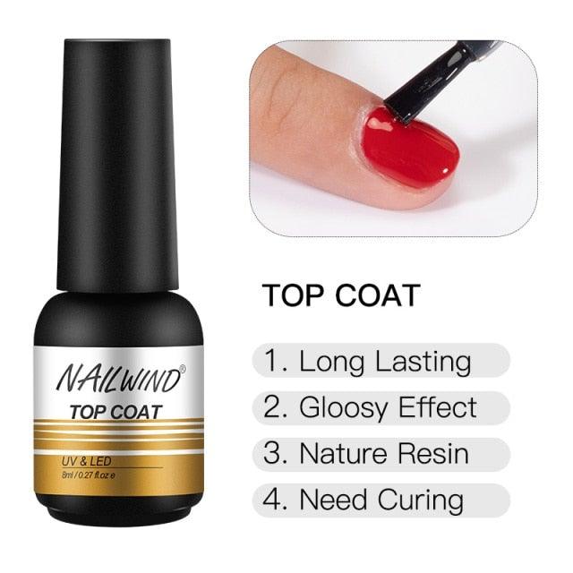 Colorful Glossy Gel Nail Polish 8ml Modern Permanent UV LED Nails Gel Luxury Fashion For Women and Girls Shine Design