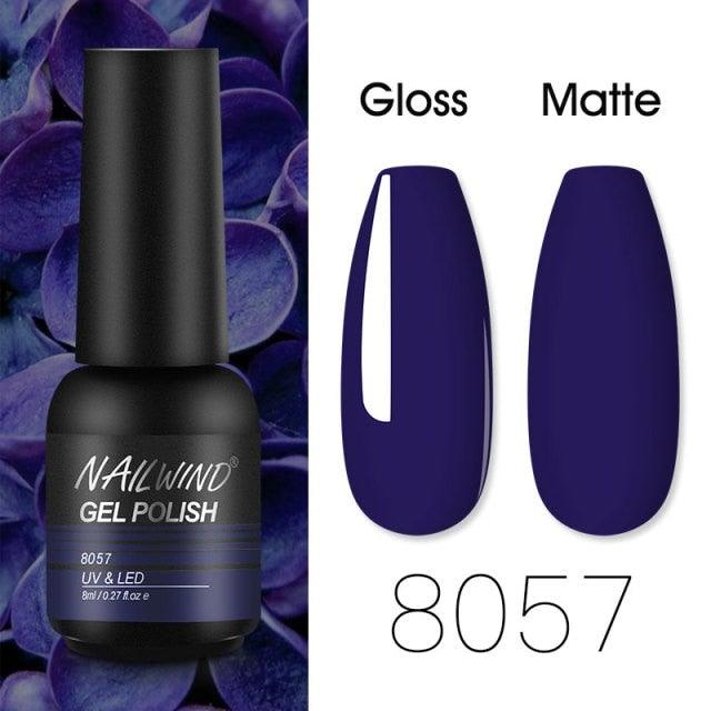 Colorful Glossy Gel Nail Polish 8ml Modern Permanent UV LED Nails Gel Luxury Fashion For Women and Girls Shine Design