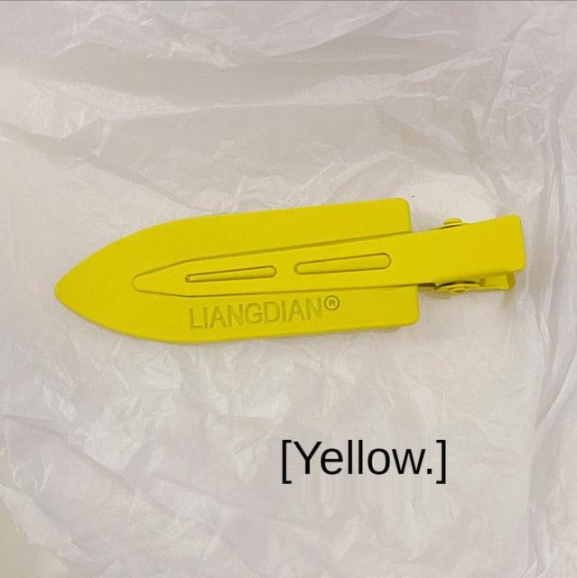 Colorful Hair Clips Seamless Metal Barrettes No Mark Pin Curl Clip Makeup No Crease Hair Styling Tools Modeling Styling Tools Hairpin Gorgeous Hair Accessories For Women