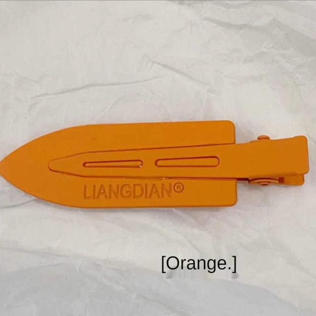 Colorful Hair Clips Seamless Metal Barrettes No Mark Pin Curl Clip Makeup No Crease Hair Styling Tools Modeling Styling Tools Hairpin Gorgeous Hair Accessories For Women