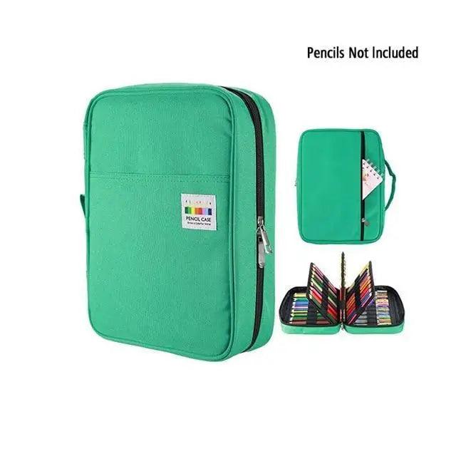 Colorful Large Capacity Pencil Bag Organizer Portable Multilayer Holder  Big Pencil Bag