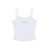 Compliments Rather Be in Bed Women's Tank White