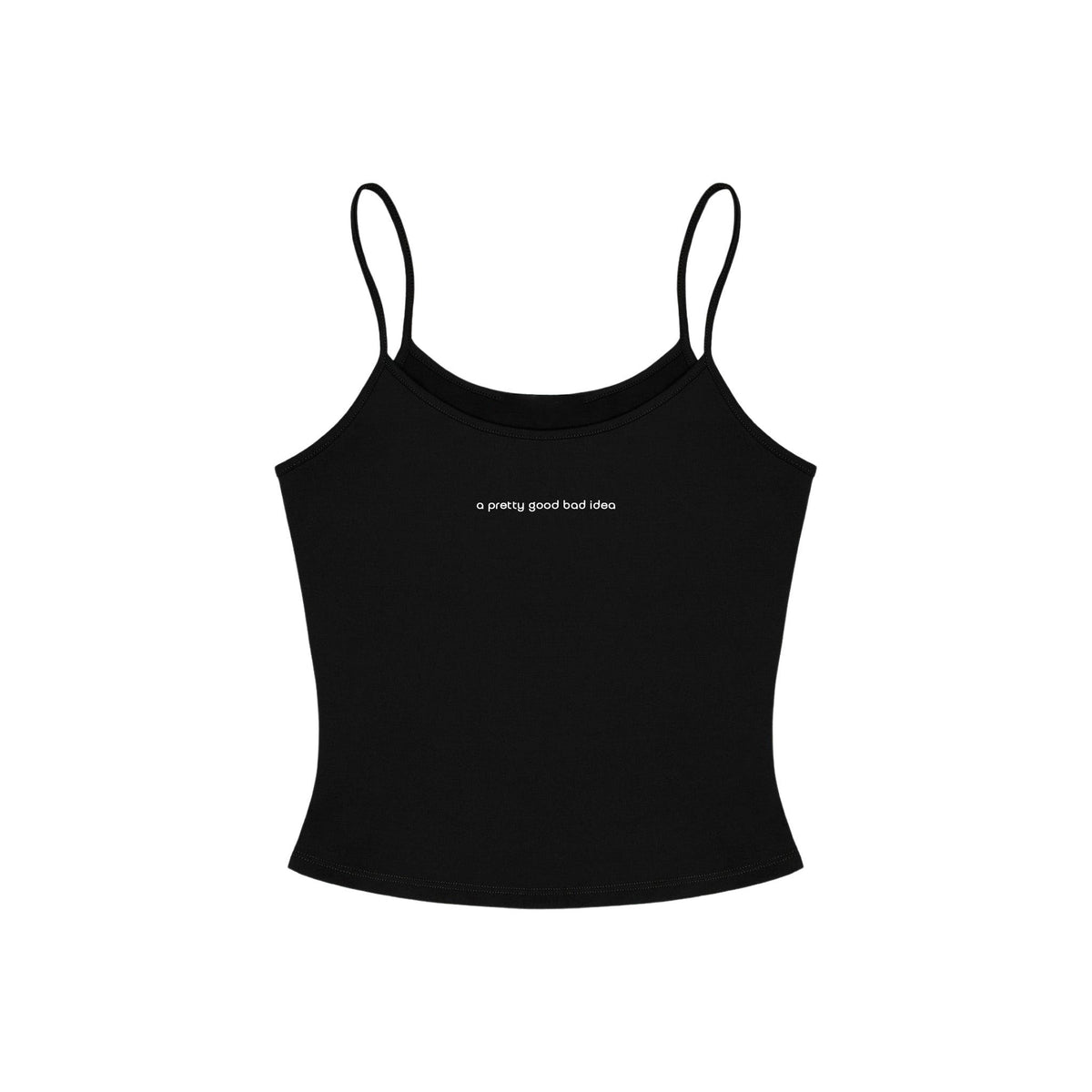 Compliments Pretty Good Bad Idea Women's Tank Black
