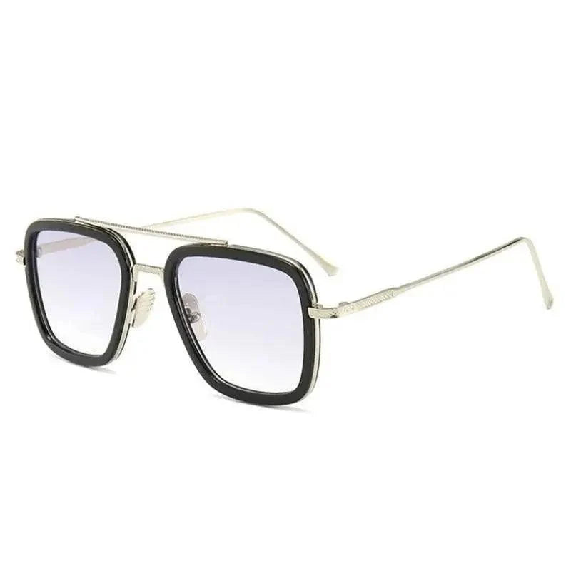 Cool Glasses Modern  Elegant Cosplay Vintage Retro  Sunglasses Vintage Aviator Square Sunglasses for Men Gold Frame Retro  Classic Sunglasses