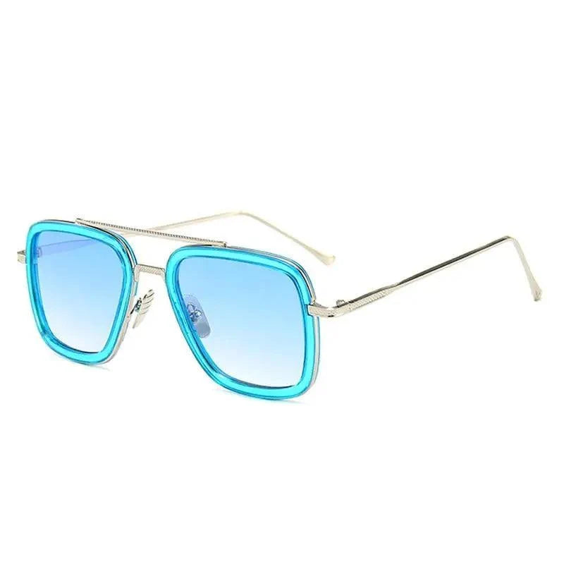 Cool Glasses Modern  Elegant Cosplay Vintage Retro  Sunglasses Vintage Aviator Square Sunglasses for Men Gold Frame Retro  Classic Sunglasses