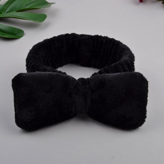 Coral Fleece Soft Headband Cross Top Knot Hairband Elastic Hair Band For Women Girls Wash Face Turban Headwear Gorgeous Hair Accessories For Women